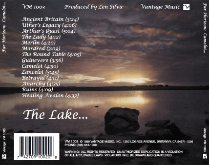 Camelot CD Back Cover