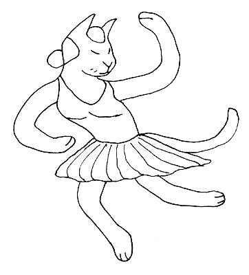 A Feline Ballerina